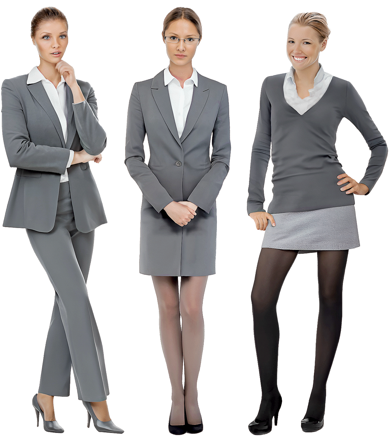 Main girls welcoming to the office sleepover